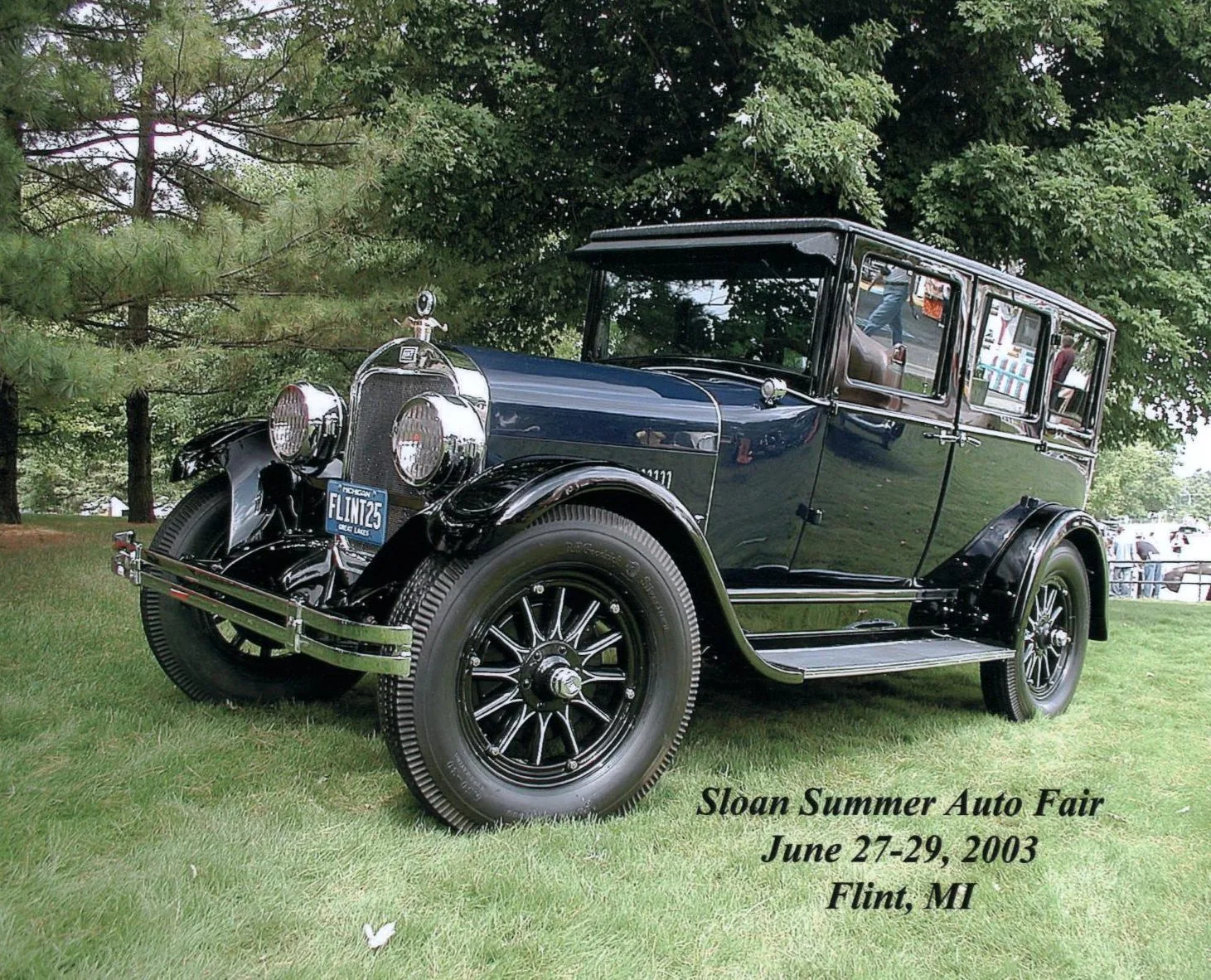 1925 Model E 55 Four Door Sedan, Owned by Bill Vigus, Clio, Michigan