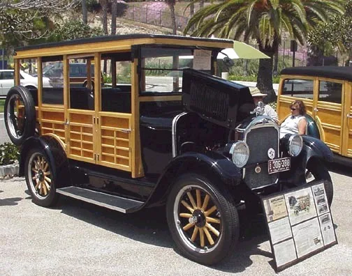 1927 Star Station Wagon with Mifflinburg Suburban Body, Owned by Dick Krause of Long Beach, California