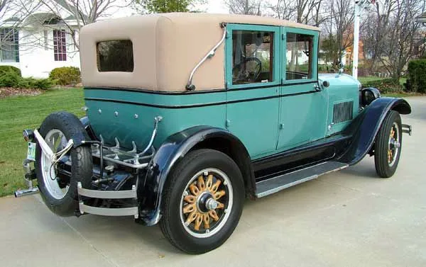 1925 E55 Brougham owned by Flint Dille of Elkhart, Indiana