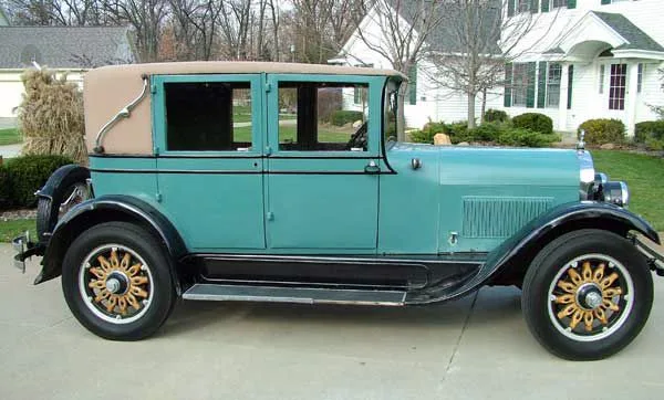 1925 E55 Brougham owned by Flint Dille of Elkhart, Indiana