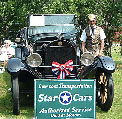 1923 Star Model M Touring Car, Owned by John Foster of Massachusetts.