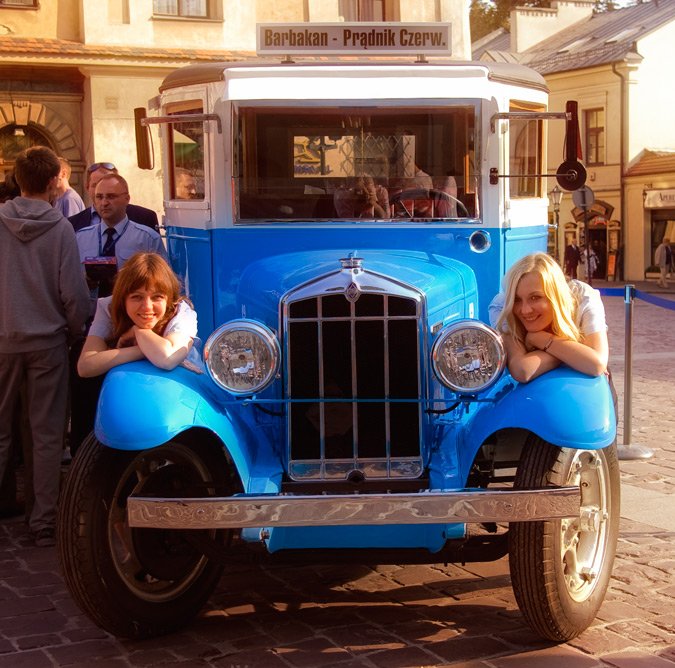 Restored 1929 Rugby bus of MPK SA, Krakow, Poland