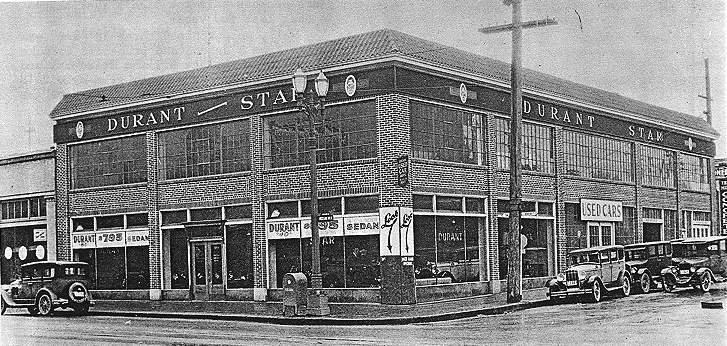 The Seattle, Washington Durant agency on 333 E. Everett Avenue, spring 1929