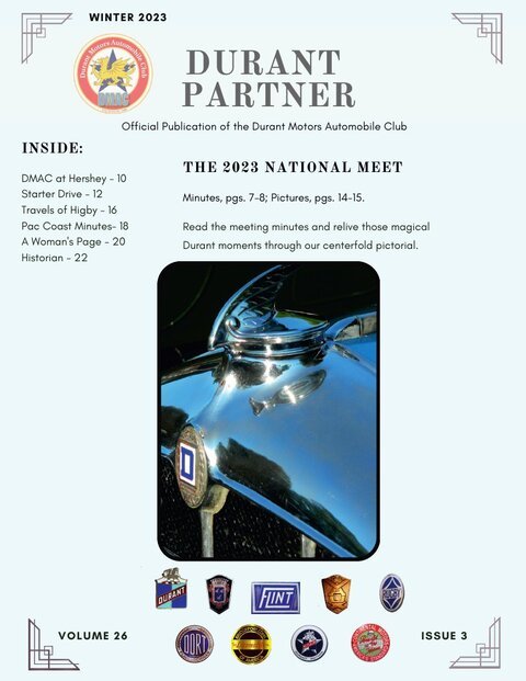 Cover of The Durant Partner, Winter 2023