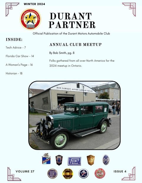 Cover of The Durant Partner, Winter 2024