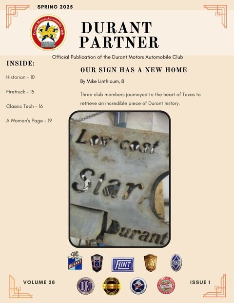Cover of The Durant Partner, Spring 2025