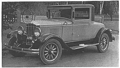 Torielf Broto's restored Durant coupe in Norway