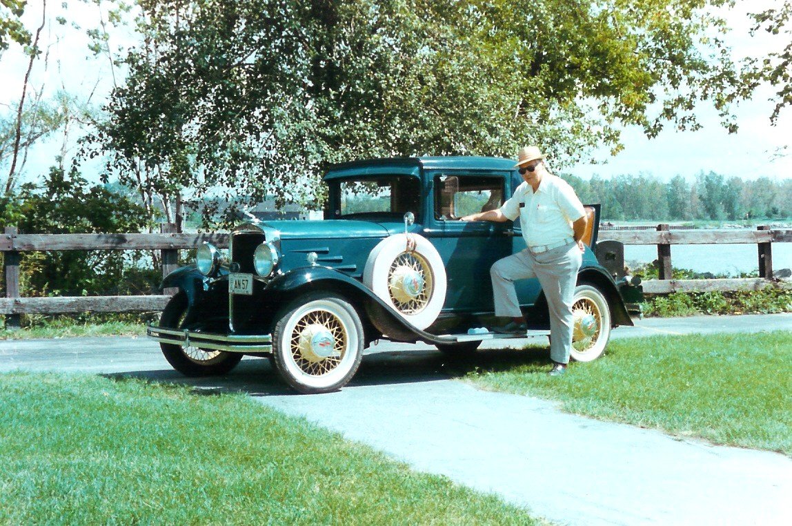 Ray Zenz's restored 1930 Durant Model 6-14 rumble seat coupe