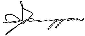 Signature from Durant Motors of Canada sales bulletin 25-G
