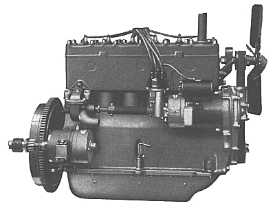 Continental 14L engine, right side