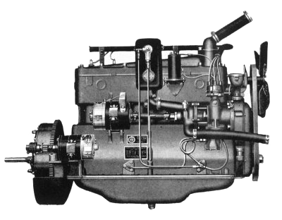 Continental 14U engine, right side