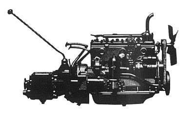 Continental 15L engine, right side